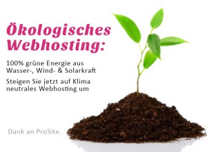 Ökologisches Webhosting und nachhaltiges Webdesign